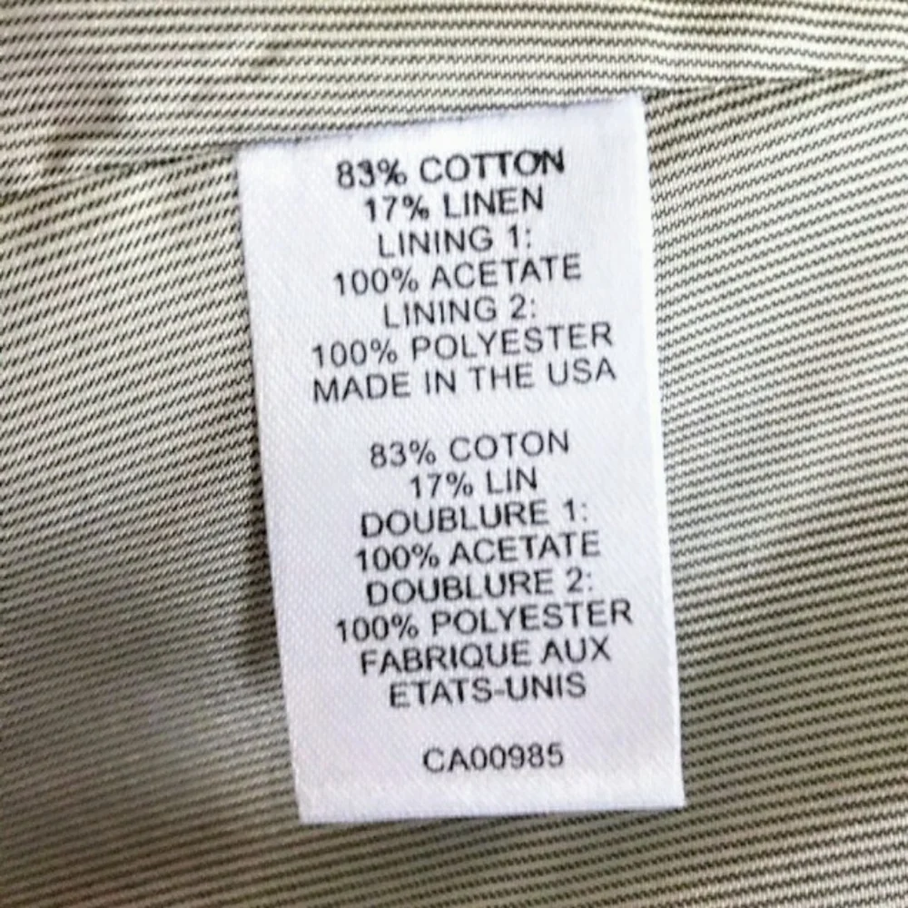 NWOT-Nanette Lepore Cotton & Linen Jacket - Picture 6 of 6